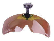 Golf Sunglasses with Cap / Visor Clip-Bown